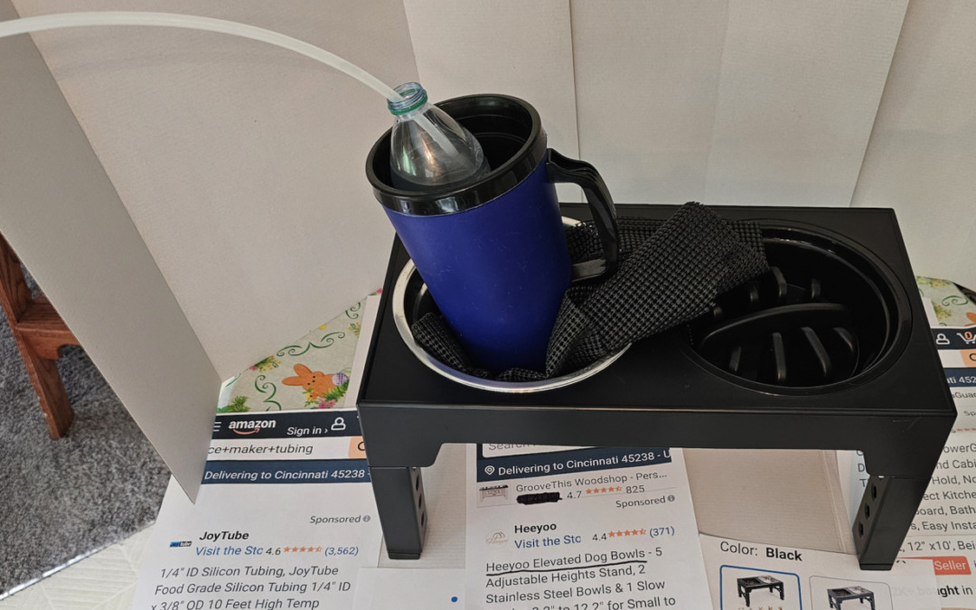 Cup and Straw Stand